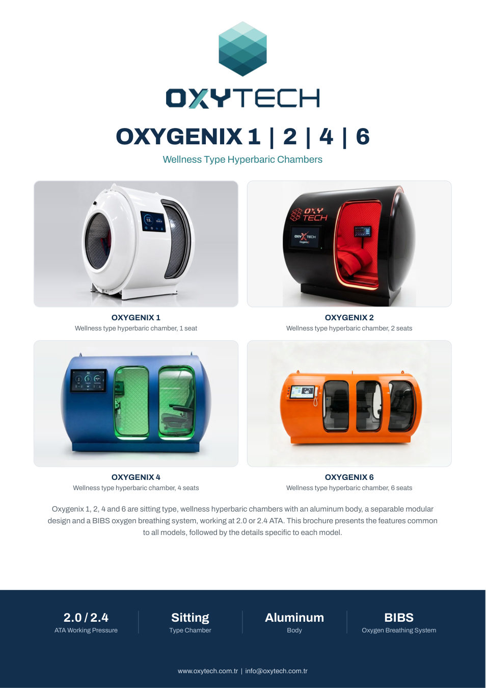 OXYGENIX Catalog